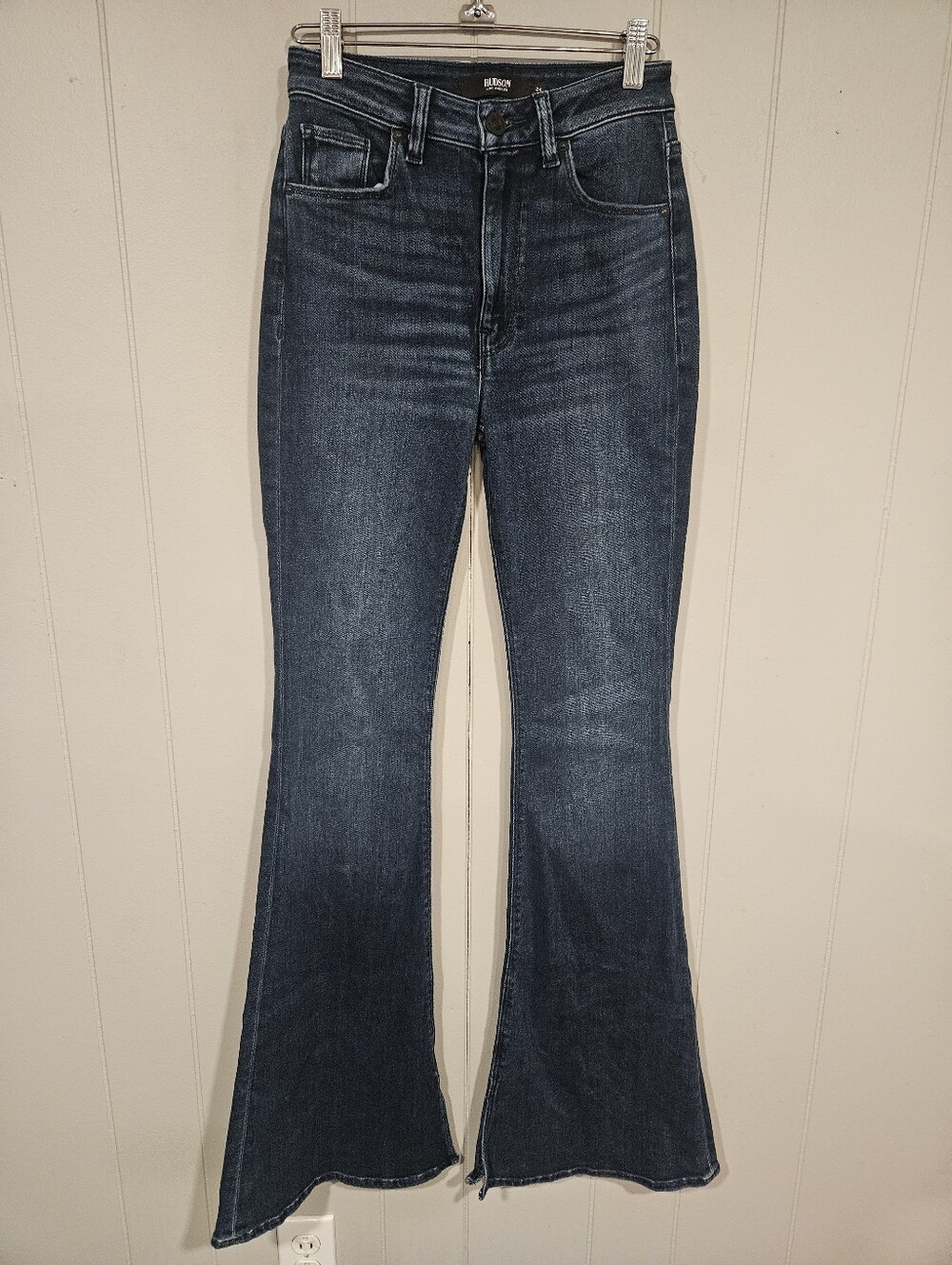 Hudson Jeans Holly Size 24x36 High Rise 5 Pocket Flare Bootcut Blue Jeans NWT